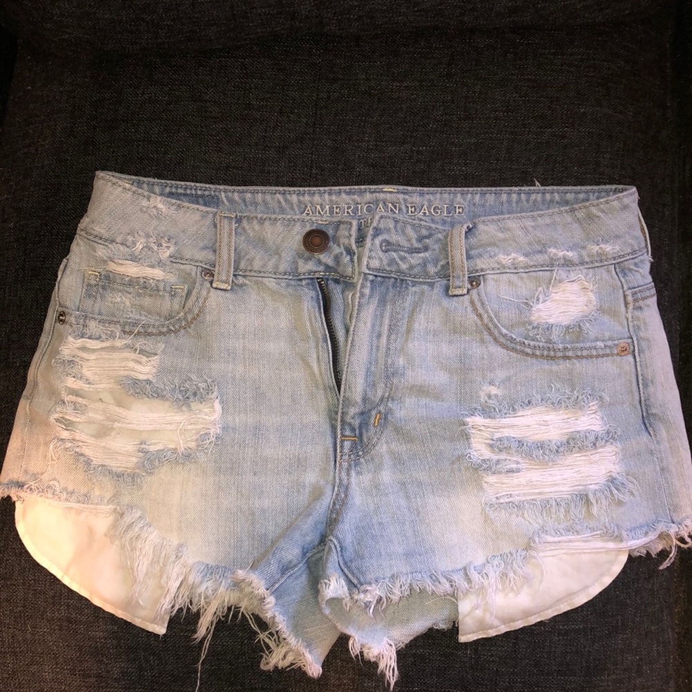 American eagle denim shorts